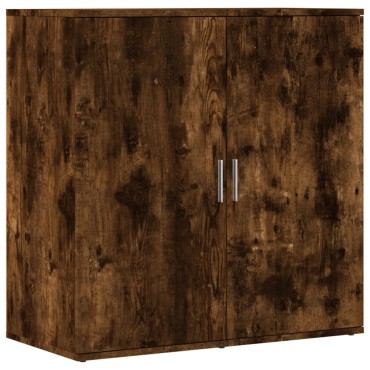 vidaXL Βοηθητικό Ντουλάπι Καπνιστή Δρυς 79x38x80cm Επεξεργασμένο Ξύλο 1 τεμ.