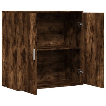 vidaXL Βοηθητικό Ντουλάπι Καπνιστή Δρυς 79x38x80cm Επεξεργασμένο Ξύλο 1 τεμ.