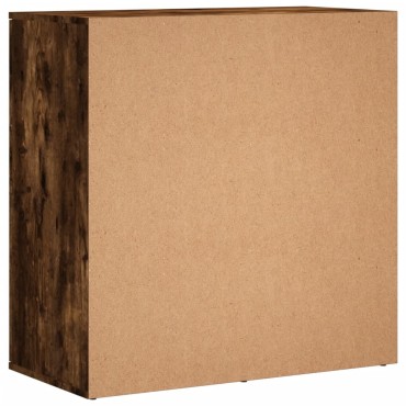 vidaXL Βοηθητικό Ντουλάπι Καπνιστή Δρυς 79x38x80cm Επεξεργασμένο Ξύλο 1 τεμ.