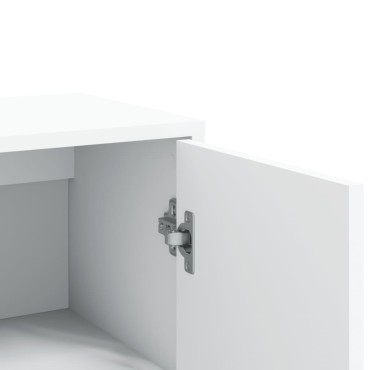 vidaXL Βοηθητικά Ντουλάπια 2 τεμ. Λευκό 60x31x84cm Επεξεργ. Ξύλο