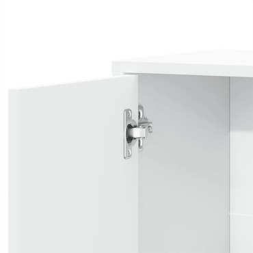 vidaXL Βοηθητικά Ντουλάπια 2 τεμ. Λευκά 60x31x70cm Επεξεργ. Ξύλο