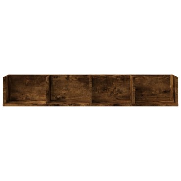 vidaXL Ντουλάπι Τοίχου Καπνιστή Δρυς 99x18x16,5cm Επεξεργασμένο Ξύλο 1 τεμ.