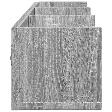 vidaXL Ντουλάπια Τοίχου Γκρι Sonoma 75x18x16,5cm Επεξ. Ξύλο 1 τεμ.