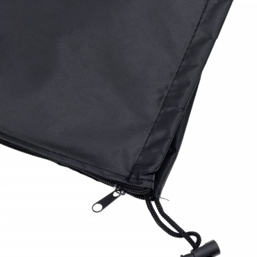 vidaXL Κάλυμμα Ομπρέλας Κήπου Μαύρο 240x57/57cm 420D Oxford 1 τεμ.