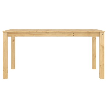vidaXL Τραπεζαρία Panama 160x80x75cm από Μασίφ Ξύλο Πεύκου 1 τεμ.