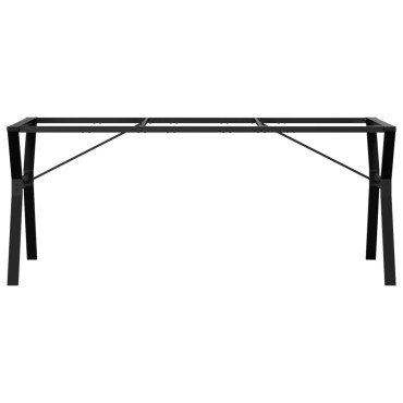 vidaXL Πόδια Τραπεζαρίας σε Σχήμα «Y» 180x80x73cm Ατσάλι 1 τεμ.