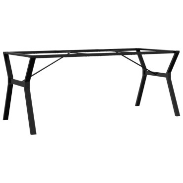 vidaXL Πόδια Τραπεζαρίας σε Σχήμα «Y» 180x80x73cm Ατσάλι 1 τεμ.
