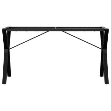 vidaXL Πόδια Τραπεζαρίας σε Σχήμα «Y» 140x60x73cm Ατσάλι 1 τεμ.