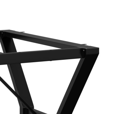 vidaXL Πόδια Τραπεζαρίας σε Σχήμα «Y» 140x60x73cm Ατσάλι 1 τεμ.