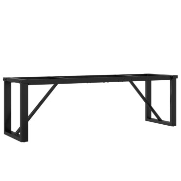 vidaXL Πόδια Τραπεζιού Σαλονιού σε Σχήμα «Ο» 140x30x43cm Ατσάλι 1 τεμ.