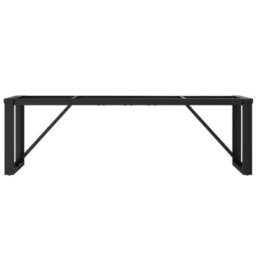 vidaXL Πόδια Τραπεζιού Σαλονιού σε Σχήμα «Ο» 140x30x43cm Ατσάλι 1 τεμ.