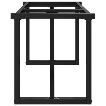 vidaXL Πόδια Τραπεζιού Σαλονιού σε Σχήμα «Ο» 140x30x43cm Ατσάλι 1 τεμ.