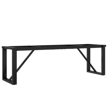 vidaXL Πόδια Τραπεζιού Σαλονιού σε Σχήμα «Ο» 140x30x43cm Ατσάλι 1 τεμ.