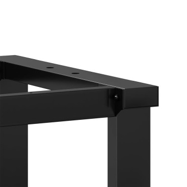 vidaXL Πόδια Τραπεζιού Σαλονιού σε Σχήμα «Ο» 140x30x43cm Ατσάλι 1 τεμ.