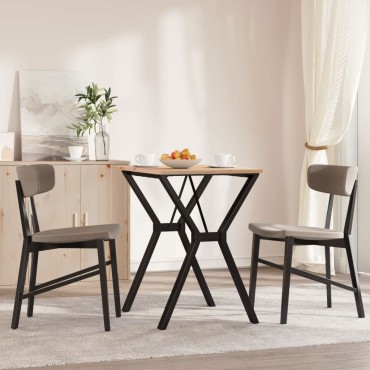vidaXL Πόδια Τραπεζαρίας σε Σχήμα «Y» 60x50x73cm Ατσάλι 1 τεμ.