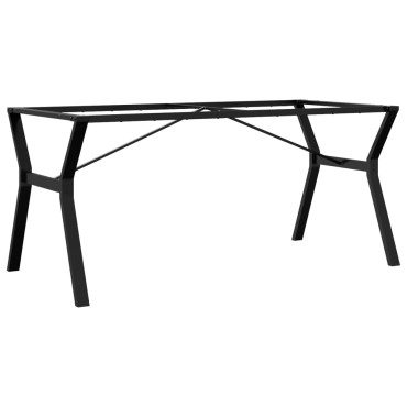 vidaXL Πόδια Τραπεζαρίας σε Σχήμα «Y» 160x80x73cm Ατσάλι 1 τεμ.