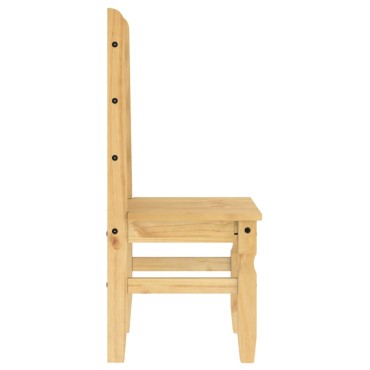 vidaXL Καρέκλες Τραπεζαρίας Corona 42x47x107cm από Μασίφ Ξύλο Πεύκου