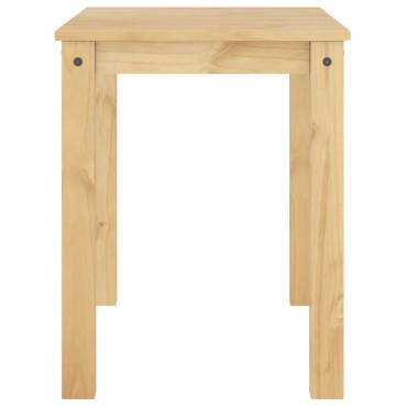 vidaXL Τραπεζαρία Panama 117x60x75cm από Μασίφ Ξύλο Πεύκου 1 τεμ.