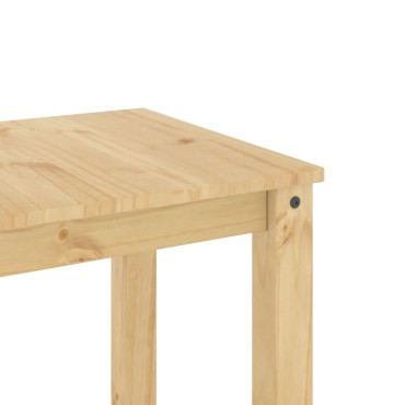 vidaXL Τραπεζαρία Panama 117x60x75cm από Μασίφ Ξύλο Πεύκου 1 τεμ.