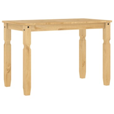 vidaXL Τραπεζαρία Corona 112x60x75cm από Μασίφ Ξύλο Πεύκου 1 τεμ.