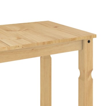 vidaXL Τραπεζαρία Corona 112x60x75cm από Μασίφ Ξύλο Πεύκου 1 τεμ.