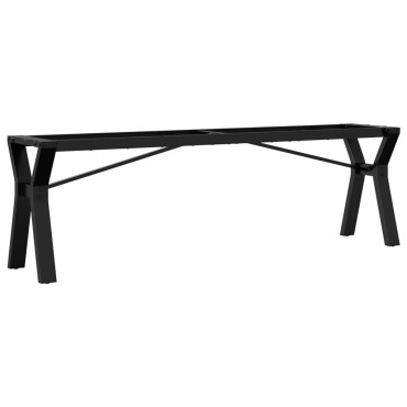 vidaXL Πόδια Τραπεζιού Σαλονιού σε Σχήμα «Y» 140x30x43cm Ατσάλι 1 τεμ.