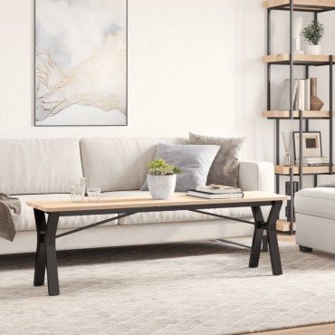 vidaXL Πόδια Τραπεζιού Σαλονιού σε Σχήμα «Y» 140x30x43cm Ατσάλι 1 τεμ.