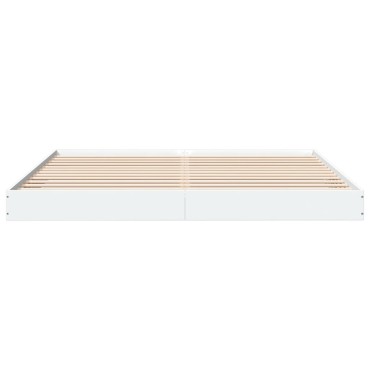 vidaXL Πλαίσιο κρεβατιού χωρίς στρώμα 180x200 εκ. Επεξεργασμένο Ξύλο