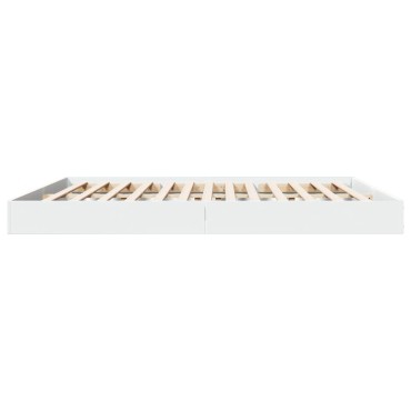 vidaXL Πλαίσιο κρεβατιού χωρίς στρώμα 180x200 εκ. Επεξεργασμένο Ξύλο
