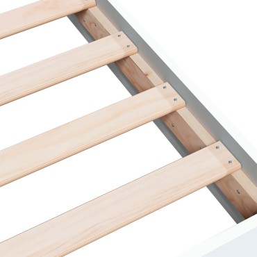 vidaXL Πλαίσιο κρεβατιού χωρίς στρώμα 180x200 εκ. Επεξεργασμένο Ξύλο