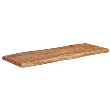 vidaXL Επιφάνεια Τραπεζιού Ορθογώνια 90x40x2,5cm Μασίφ Ξύλο Ακακίας 1 τεμ.