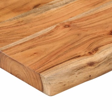 vidaXL Επιφάνεια Τραπεζιού Ορθογώνια 90x40x2,5cm Μασίφ Ξύλο Ακακίας 1 τεμ.