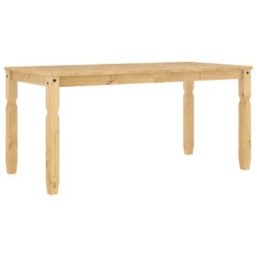 vidaXL Τραπεζαρία Corona 160x80x75cm από Μασίφ Ξύλο Πεύκου 1 τεμ.