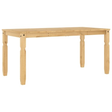 vidaXL Τραπεζαρία Corona 160x80x75cm από Μασίφ Ξύλο Πεύκου 1 τεμ.