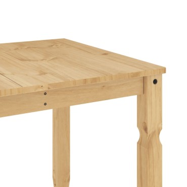 vidaXL Τραπεζαρία Corona 160x80x75cm από Μασίφ Ξύλο Πεύκου 1 τεμ.