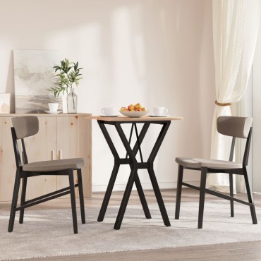 vidaXL Πόδια Τραπεζαρίας σε Σχήμα «Y» 40x40x73cm Ατσάλι 1 τεμ.