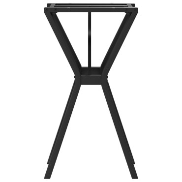 vidaXL Πόδια Τραπεζαρίας σε Σχήμα «Y» 40x40x73cm Ατσάλι 1 τεμ.