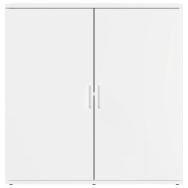 vidaXL Ραφιέρα Λευκή 79x38x80cm από Επεξεργασμένο Ξύλο 1 τεμ.