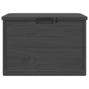 vidaXL Κουτί Μαξιλαριών Εξ Χώρου Ανθρακί 77,5x44,5x53cm Πολυπροπυλένιο