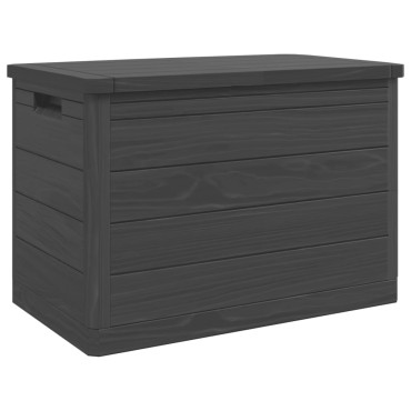 vidaXL Κουτί Μαξιλαριών Εξ Χώρου Ανθρακί 77,5x44,5x53cm Πολυπροπυλένιο