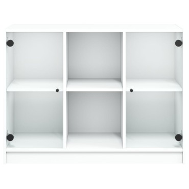 vidaXL Συρταριέρα Λευκή 102x37x75,5cm από Επεξεργασμένο Ξύλο 1 τεμ.