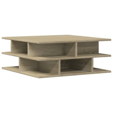 vidaXL Τραπεζάκι Σαλονιού Sonoma Δρυς 70x70x29cm Επεξεργασμένο Ξύλο 1 τεμ.