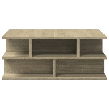 vidaXL Τραπεζάκι Σαλονιού Sonoma Δρυς 70x70x29cm Επεξεργασμένο Ξύλο 1 τεμ.