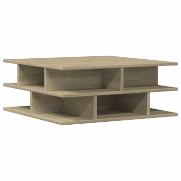 vidaXL Τραπεζάκι Σαλονιού Sonoma Δρυς 70x70x29cm Επεξεργασμένο Ξύλο 1 τεμ.