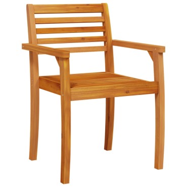 vidaXL Καρέκλες Κήπου 6 τεμ. 59x55x85cm από Μασίφ Ξύλο Ακακίας