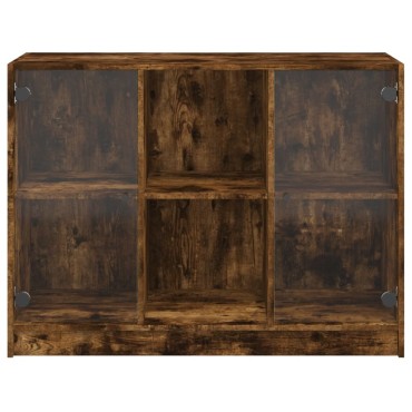 vidaXL Μπουφές Καπνιστή Δρυς 102x37x75,5cm Επεξεργασμένο Ξύλο 1 τεμ.