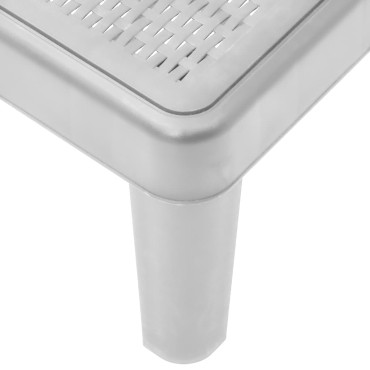 vidaXL Ξαπλώστρα Ρυθμιζόμενη σε 4 Ύψη 155,5x57x28cm Πολυπροπυλένιο 1 τεμ.