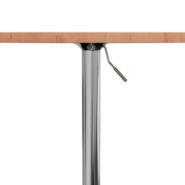 vidaXL Τραπέζι Μπαρ 60x89,5cm από Μασίφ Ξύλο Οξιάς 1 τεμ.