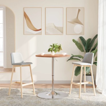 vidaXL Τραπέζι Μπαρ 60x89,5cm από Μασίφ Ξύλο Οξιάς 1 τεμ.