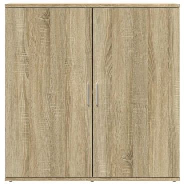 vidaXL Βοηθητικά Ντουλάπια 2 τεμ. Sonoma Δρυς 79x38x80cm Επεξ. Ξύλο